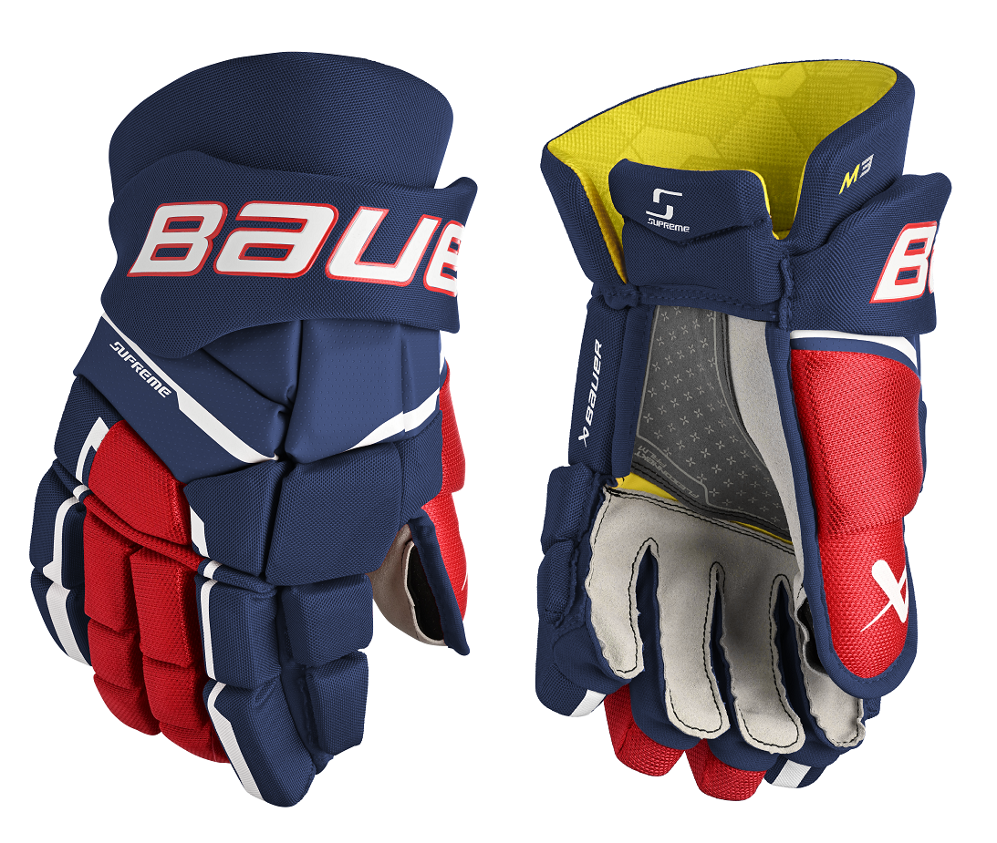 Hokejové rukavice Bauer M3 SR/INT