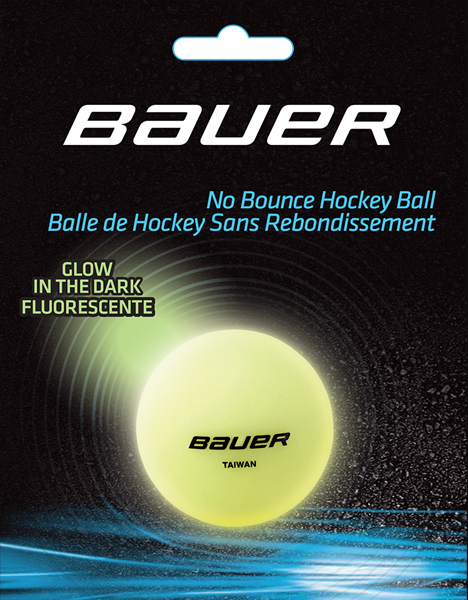 Hokejbalová loptička Bauer Glow in dark