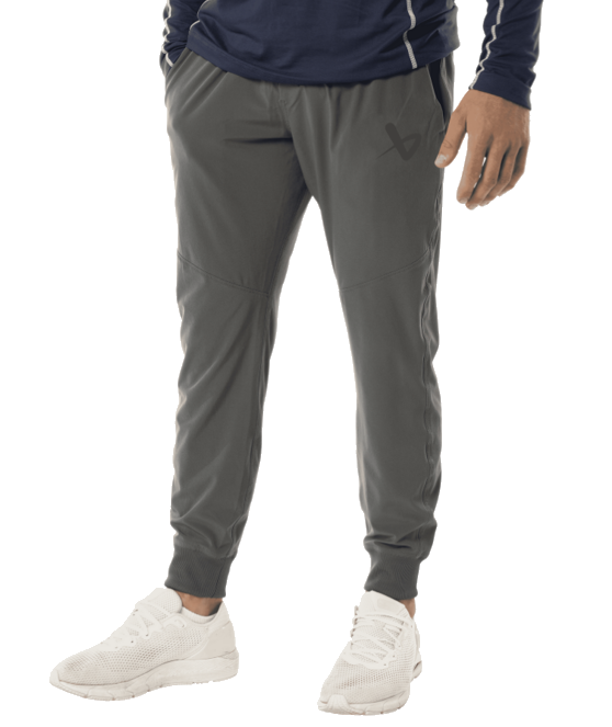 Nohavice Bauer FLC STRCH Jogger GRY